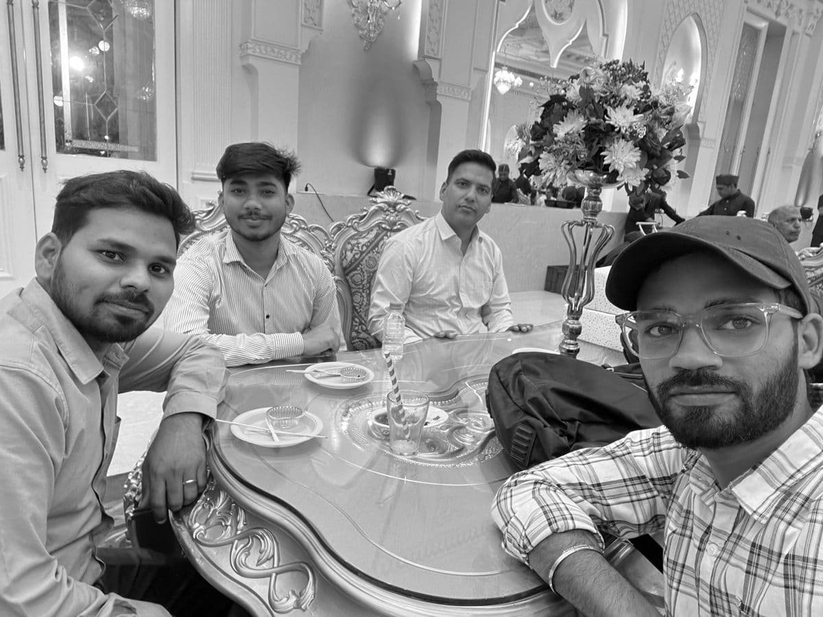 The Vriyox team together at a gathering